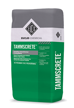Euclid Tammscrete Cementitious Finishing Material 40lb Bag - Construction Powders & Chemicals